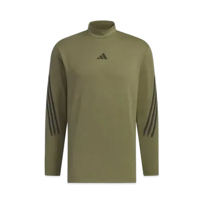 adidas Cold. Rdy Mockneck Long Sleeve Shirt "Olive Strata"