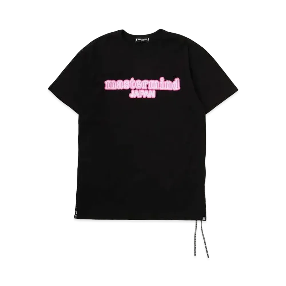 mastermind JAPAN Neon Logo Tee "Black"