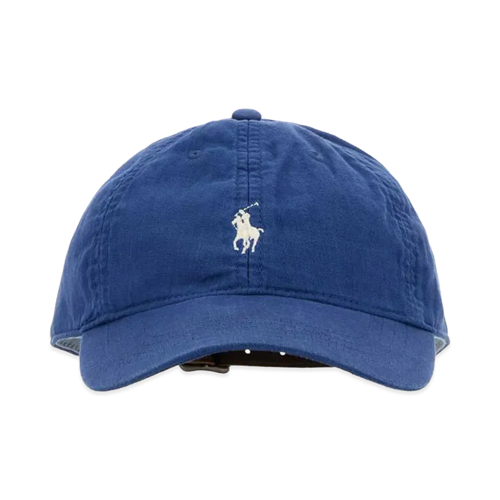 Polo Ralph Lauren Linen Baseball Cap "Blue"