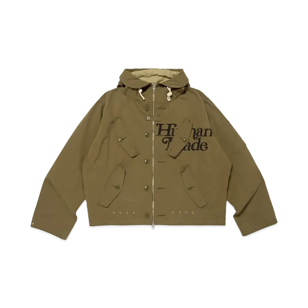 HUMAN MADE PROTOTYPE Hooded Blouson "Olive Drab"