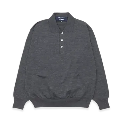 COMME des GARCONS HOMME Worsted Wool Jersey "Top Grey"