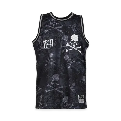 MASTERMIND WORLD x Mitchell&Ness Print Tank "Black"