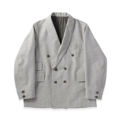 T.T Taiga Takahashi LOT.310 Shawl Collar Jacket "Melange Ivory"