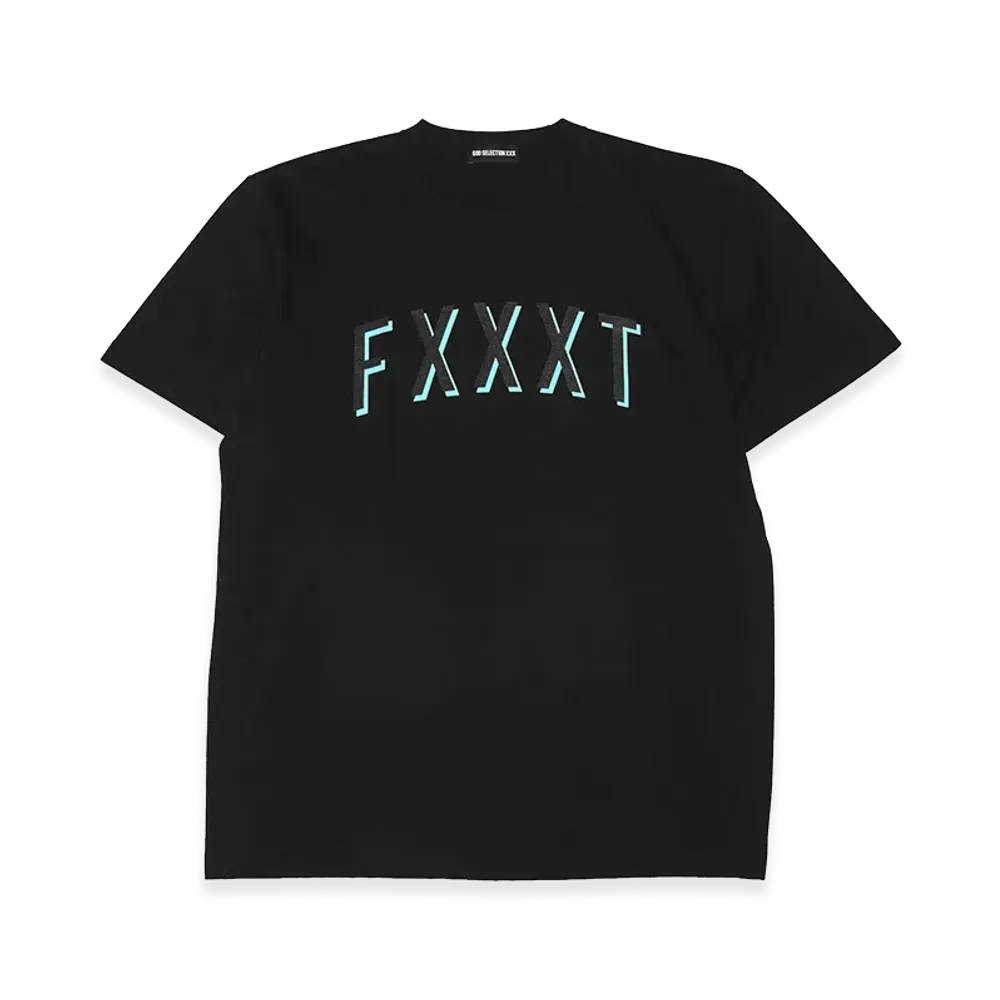 GOD SELECTION XXX x FRAGMENT 13th Anv FXXXT Tee GX-S26-13FST-02 "Black"