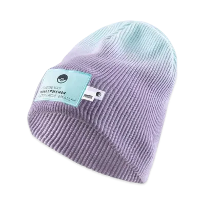 Pokémon x PUMA Beanie "Purple Charcoal/Light Aqua"