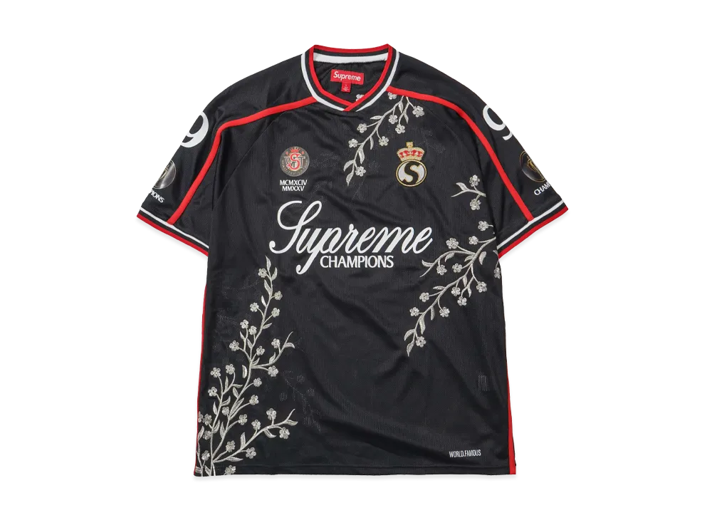 Supreme Floral Soccer Jersey 