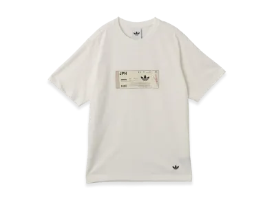 adidas x atmos Ticket Tee "White"