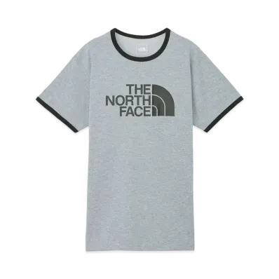 The North Face Short Sleeve Ringer Tee "Mix Gray"