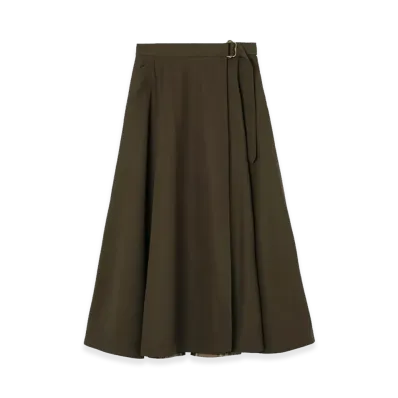 Burberry Women's Wool Skirt "Brown"