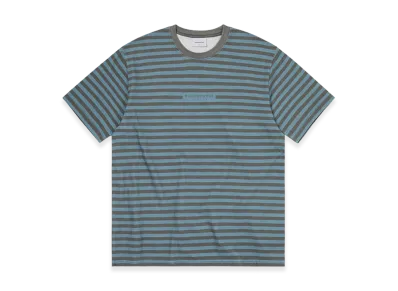 thisisneverthat Printed Striped Tee "Green"