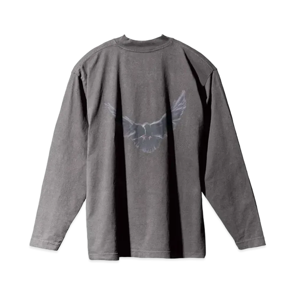 YEEZY GAP Dove Longsleeve Tee "Dark Grey"