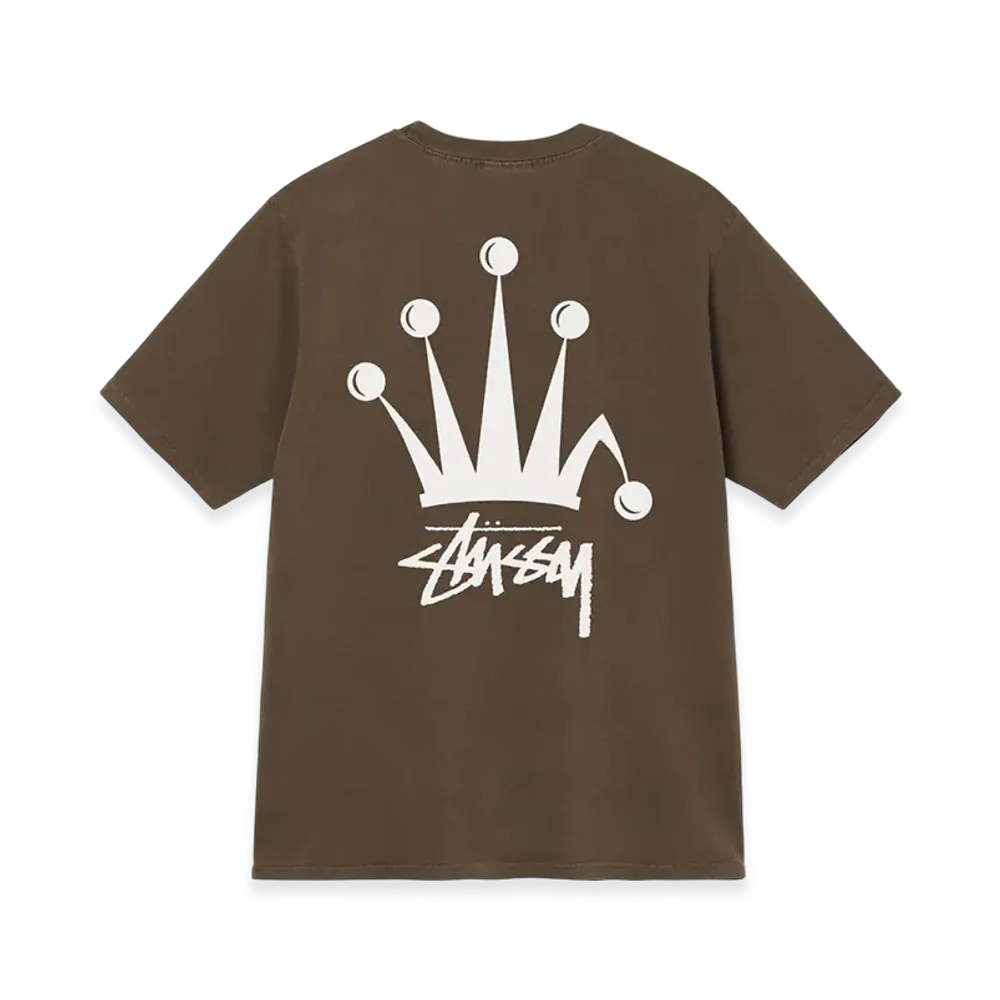 Stussy Regal Crown Tee "Coffee"