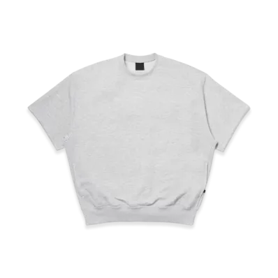 DAIWA PIER39 Women's Tech Sweat Crew S/S "Heather Gray"