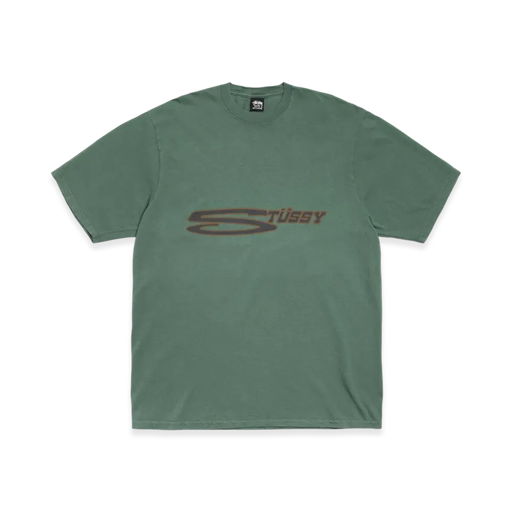 Stussy Stretch Tee Pigment Dyed "Pine"