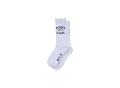 XLARGE Drawing OG Socks "White"