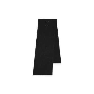 Maison Margiela Felted Wool Scarf "Black"
