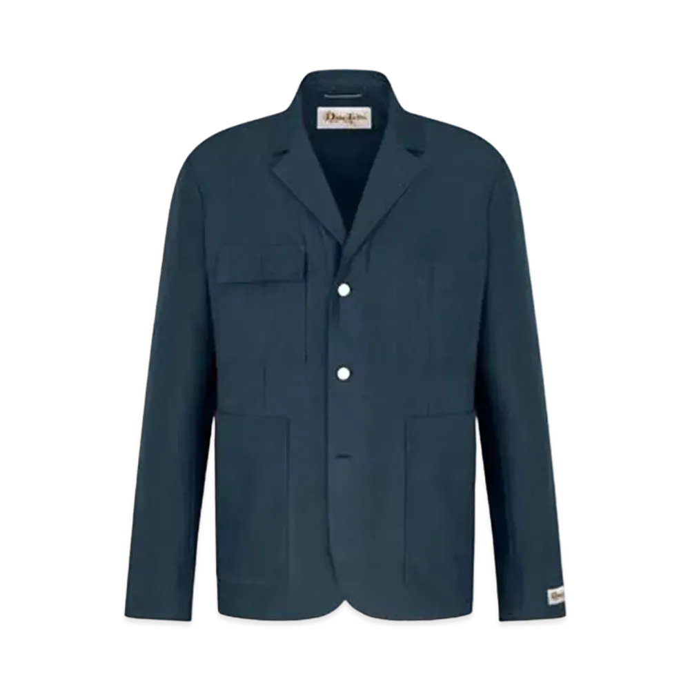Dior Tears Jacket Cotton Twill "Navy Blue"