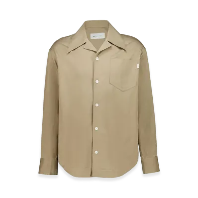 AMI PARIS Women's Shirts "Beige"