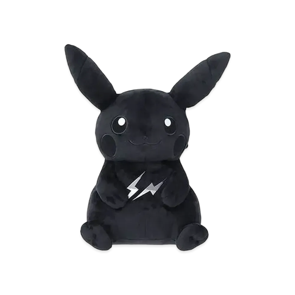 FRAGMENT x POKEMON THUNDERBOLT PROJECT PIKACHU DOLL "Black"