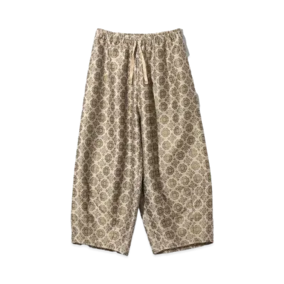 Needles HDP Pant W/PE Ornament JQ "Beige"