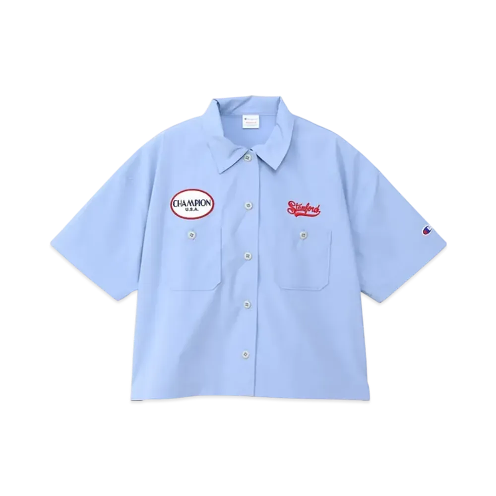 Champion Women's Short Sleeve Shirt 25SS "Pale Blue"
