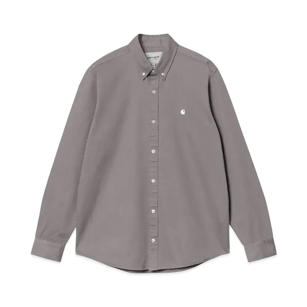 Carhartt WIP L/S Madison Shirt "Yosemite/White"