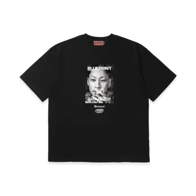 APHRODITEGANG x BLUEPRINT THE RECORDS x BUDSPOOL S/S Tee "Black"
