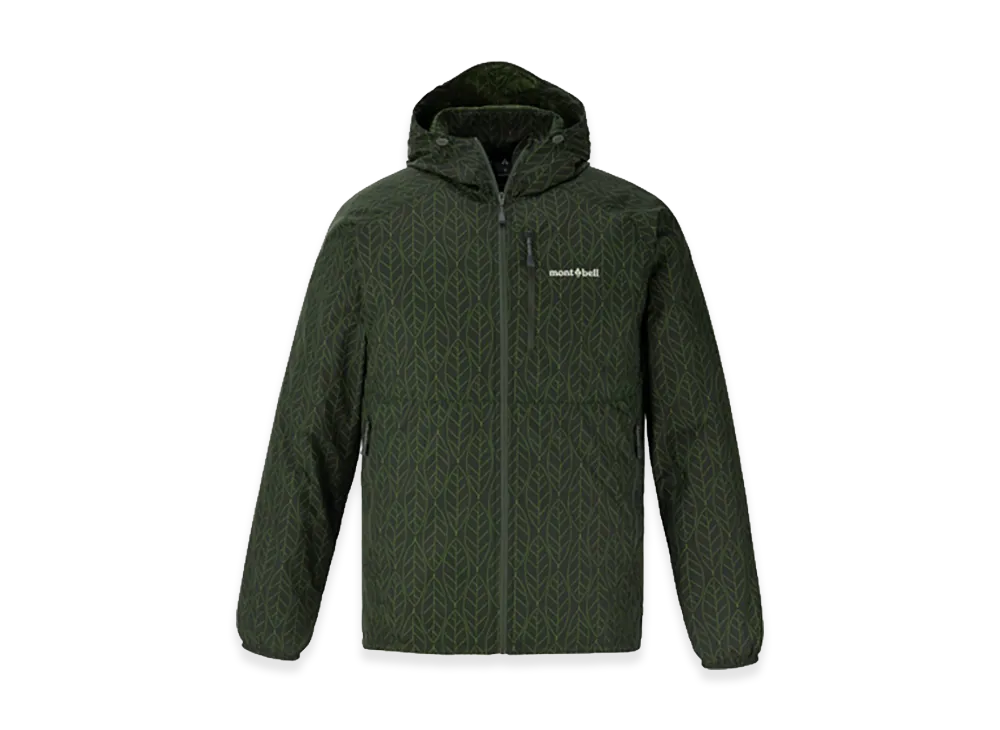mont-bell US Wind Blast Print Parka "Green"