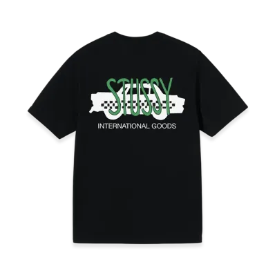 Stussy Taxi Cab Tee "Black"
