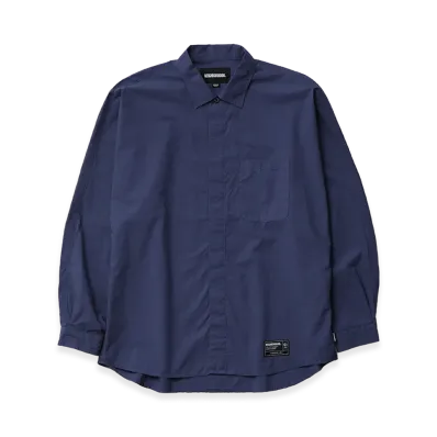 NEIGHBORHOOD Dolman Sleeve Shirt LS "Navy"