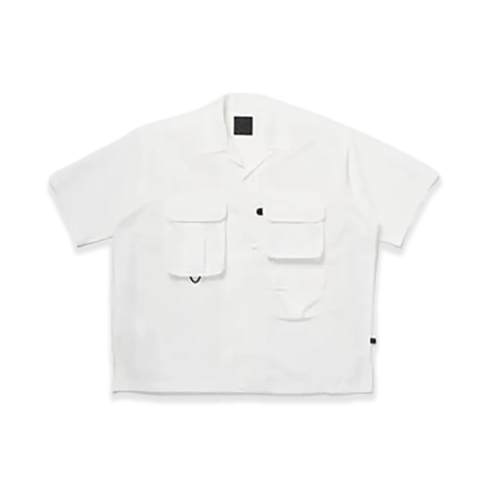 DAIWA PIER39 Tech Multi Tool Pocket Shirt S/S Solid "White"