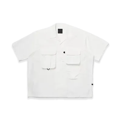 DAIWA PIER39 Tech Multi Tool Pocket Shirt S/S Solid "White"