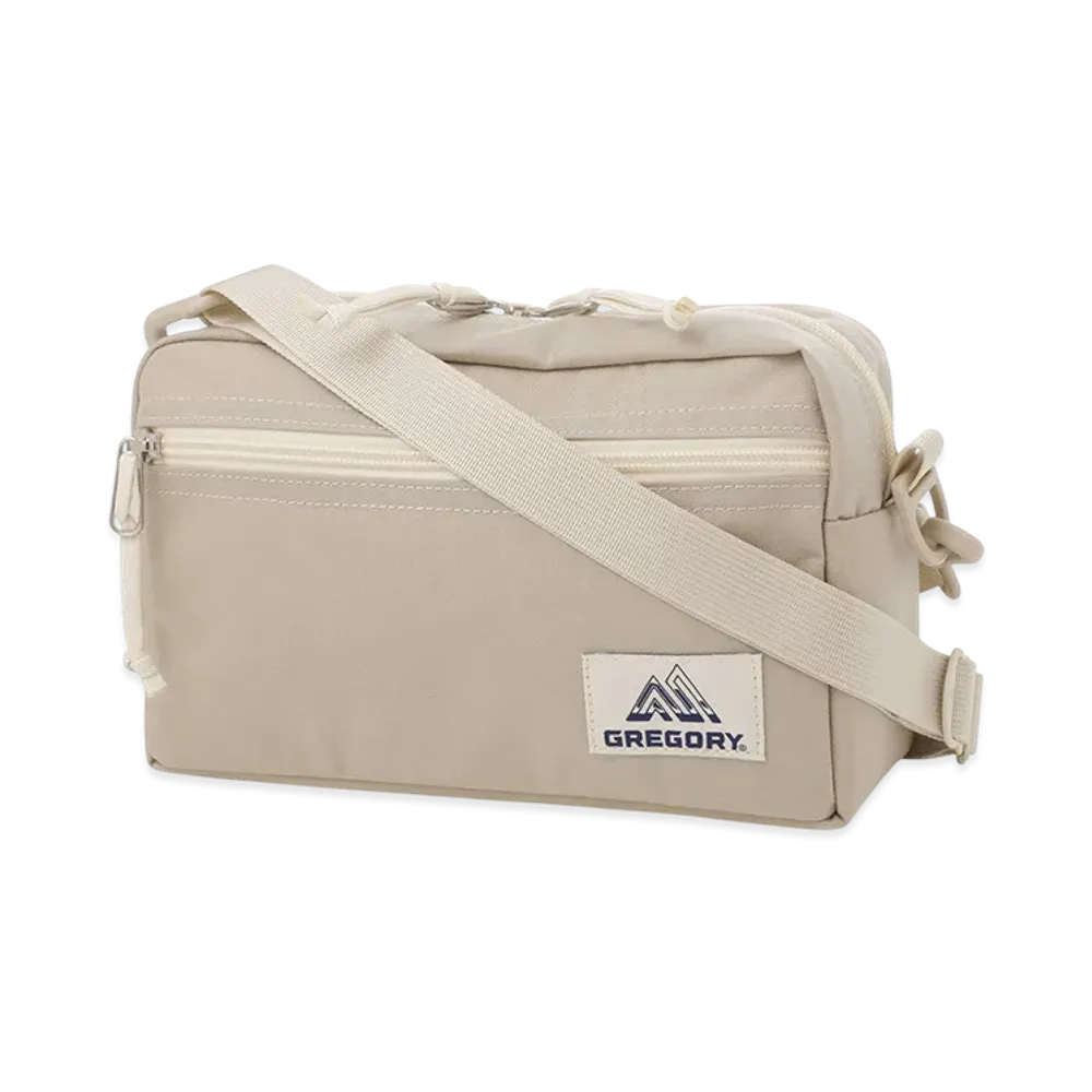 GREGORY Pad Shoulder Pouch M "Sand Beige"