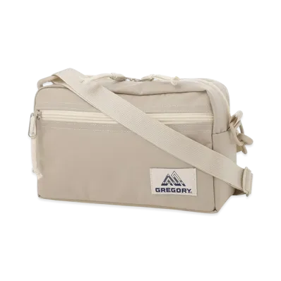 GREGORY Pad Shoulder Pouch M "Sand Beige"
