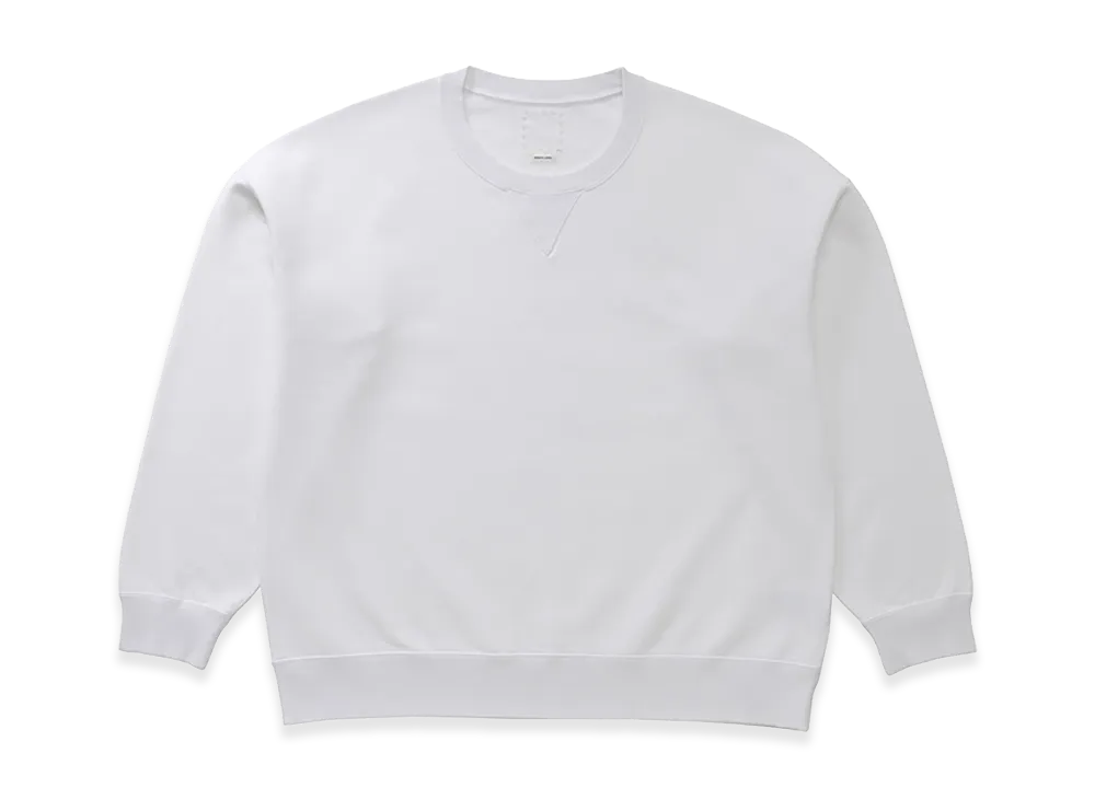 visvim Ultimate Jumbo SB Sweat L/S "White"