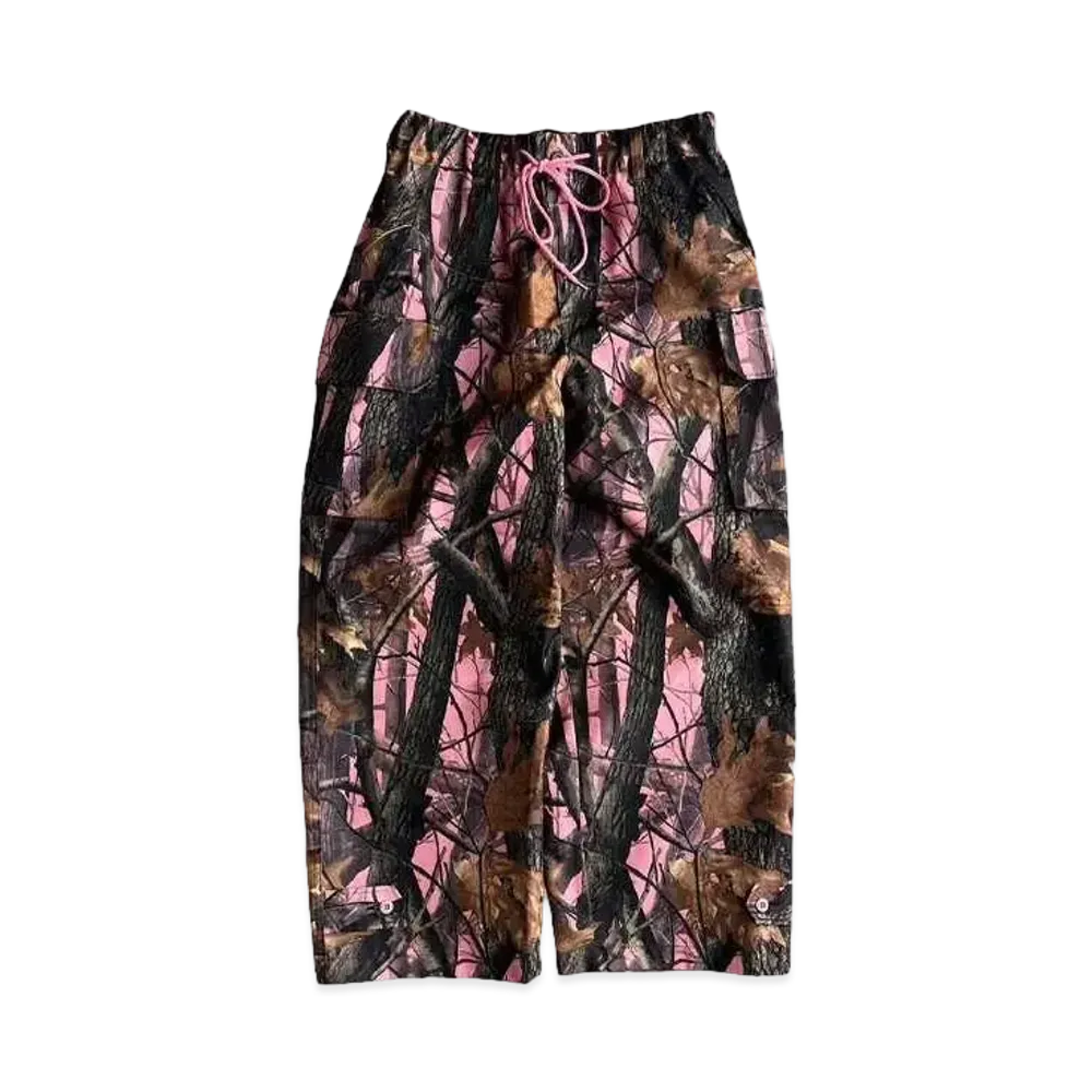 BALLSY.BROTHERS M47 Real Tree Wide Cargo Pants "Pink"