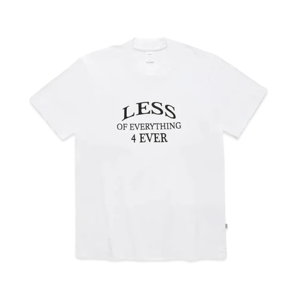 JJJJound Less 4 Ever T-shirt "White"