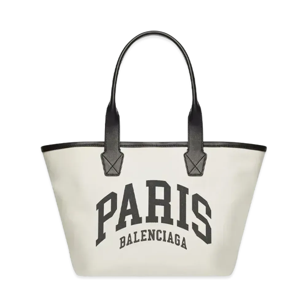 BALENCIAGA Cities Paris Jumbo Small Tote Bag "Beige"