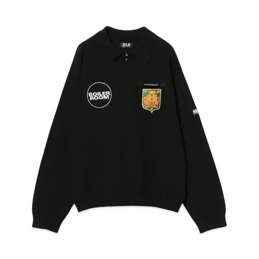 BEAMS T x Boiler Room x FAF Knit "Black"