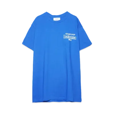 SOUND SHOP balansa ssb logo tee "BLUE/WHITE"