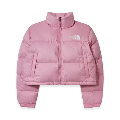 The North Face Women's Nuptse Short Jacket "Orchid Pink"
