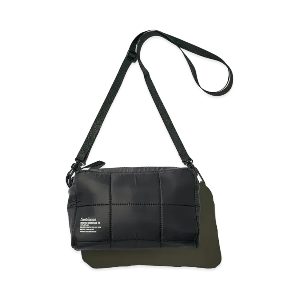 FreshService Quilted Cube Bag_M "Black"