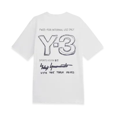 Y-3 Short Sleeve Tee "Core White"