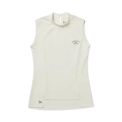 NEW ERA Golf Women's Sleeveless Mid Neck T-Shirt "White"