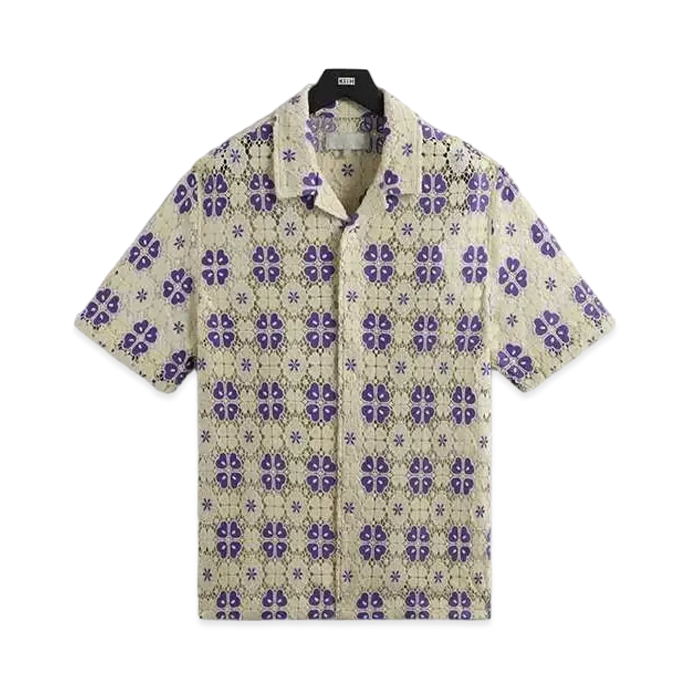 Kith Adonis Camp Collar Short Sleeve Shirt "Tyre"