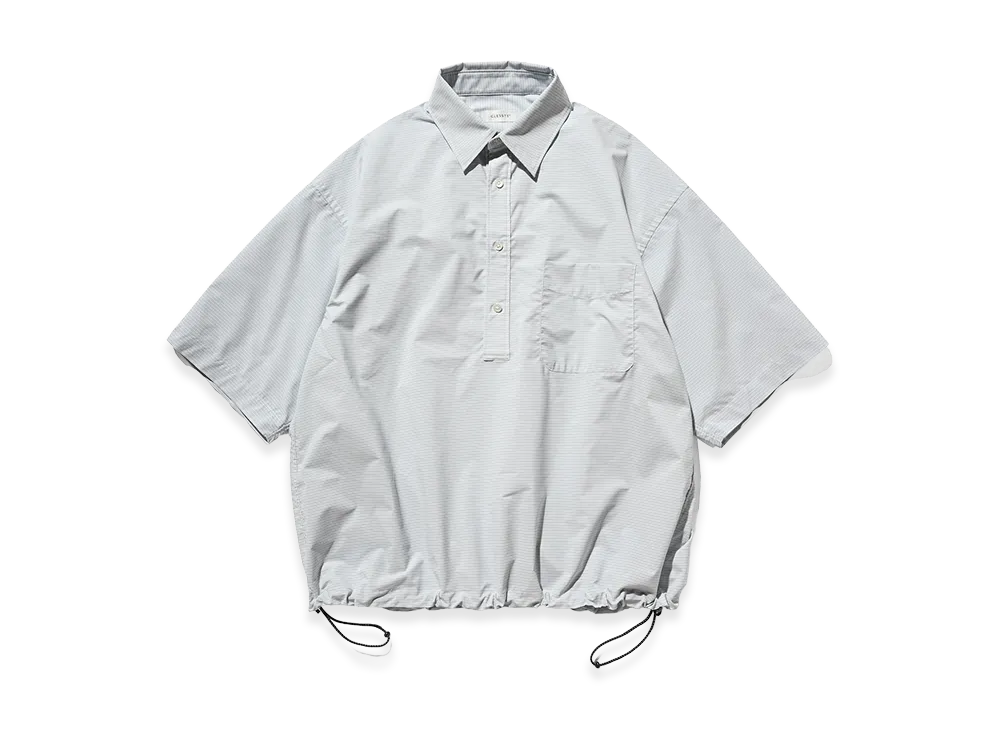CLESSTE Mini Plaid S/S Pullover Shirt "Blue"