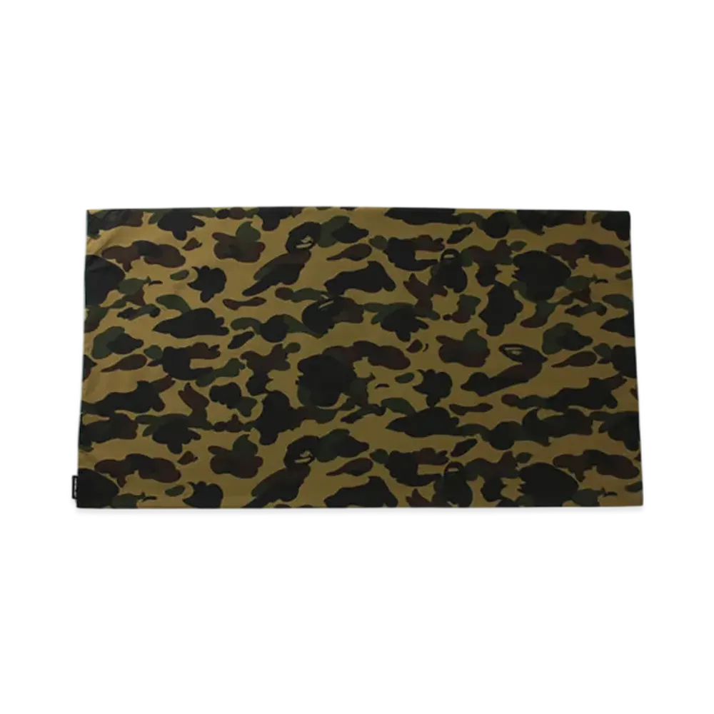 A BATHING APE 1St Camo Pillow Case L "Green"