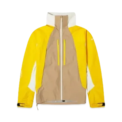Nike x Drake Nocta x KAR / L'Art de l'Automobile Bara Tech Jacket "Vivid Sulfur, Sail & Balightic Blue"
