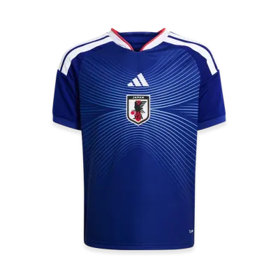 adidas Kids Japan 2026 Home Replica Jersey "Japan Blue/Ash Blue"