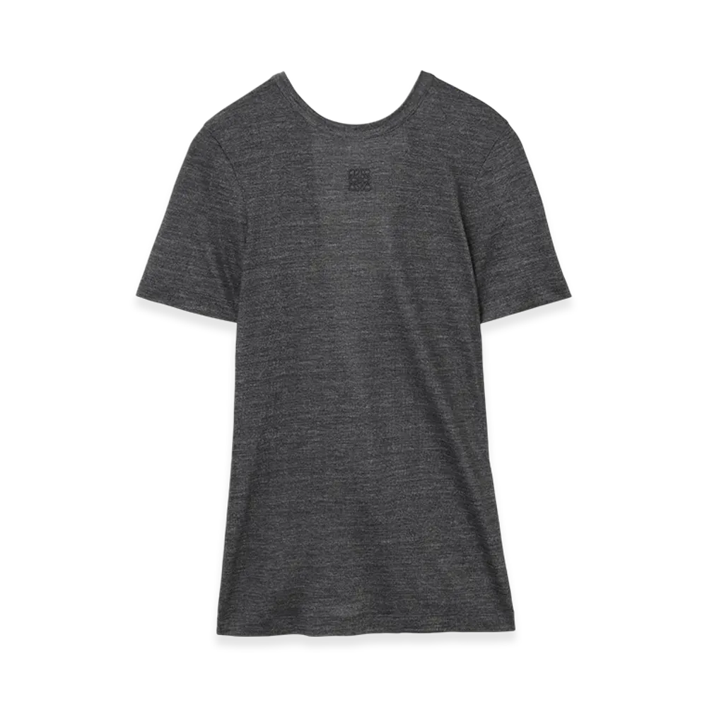 LOEWE Women's Crew-Neck T-Shirt "Charcoal"